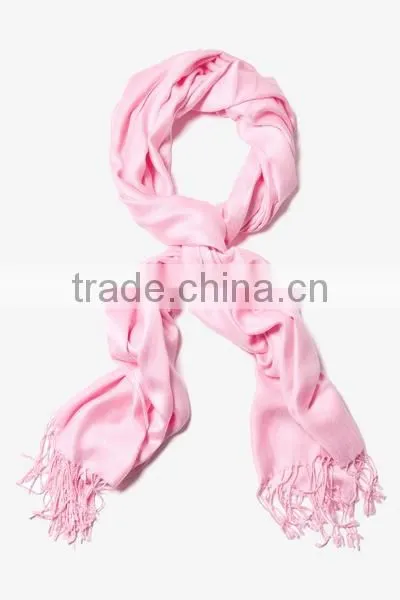 Rose Pink Pasmina Viscose Scarf Pashmina Scarves Viscose Shawl Pasmina Scarf