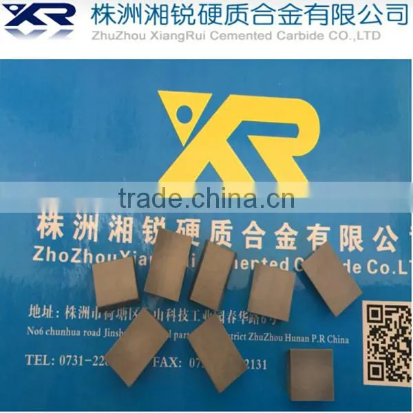 Zhuhzou Tungsten Carbide Brazed Tips