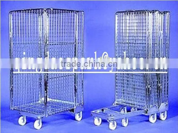 sided pannels roll steel wire shelf container