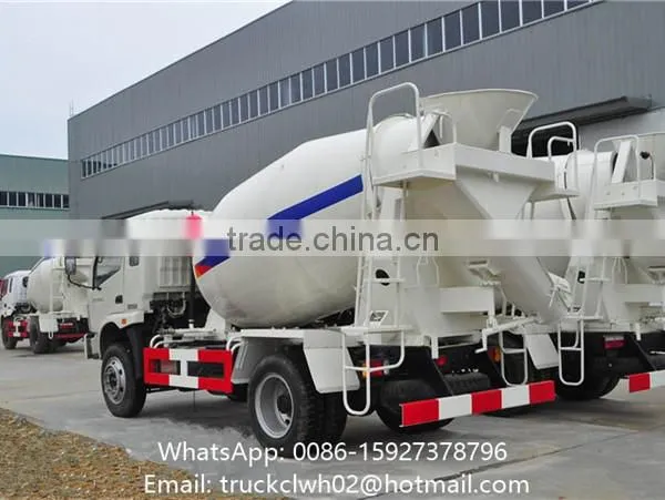 5m3 Small Concrete Mixer FOTON Concrete Mixer Truck photo-4