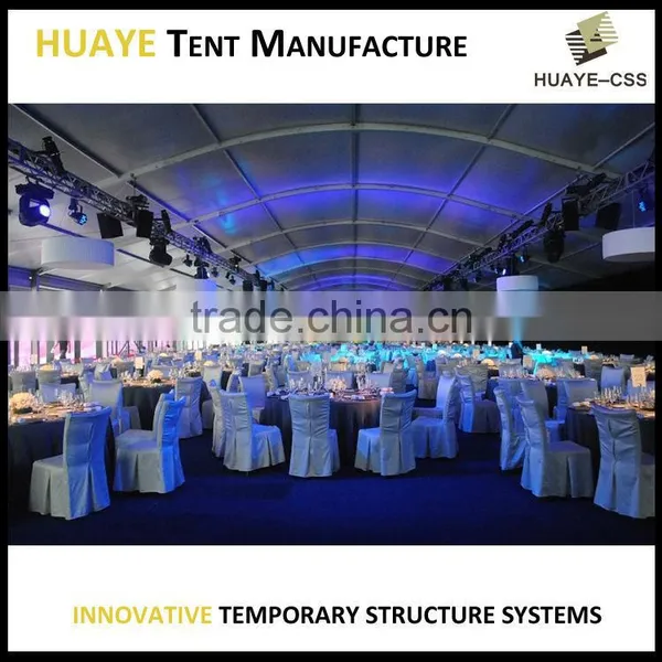 High Quality Big Aluminum Frame Marquee Curve Party Tent for Sale photo-4