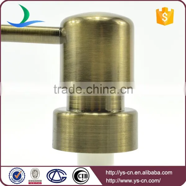 Kitchen Replacement Bronze Round Head Liquid Soap Dispenser Pump Tops photo-2