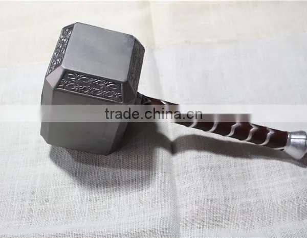 Halloween Props Weapon War Hammer Medieval Foam Thor Hammer photo-2