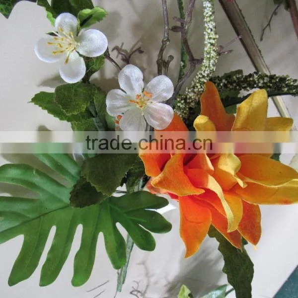 SD800831Plastic Christmas Decoration/garland-flower Plants With Phoenix Tree Leaf photo-6