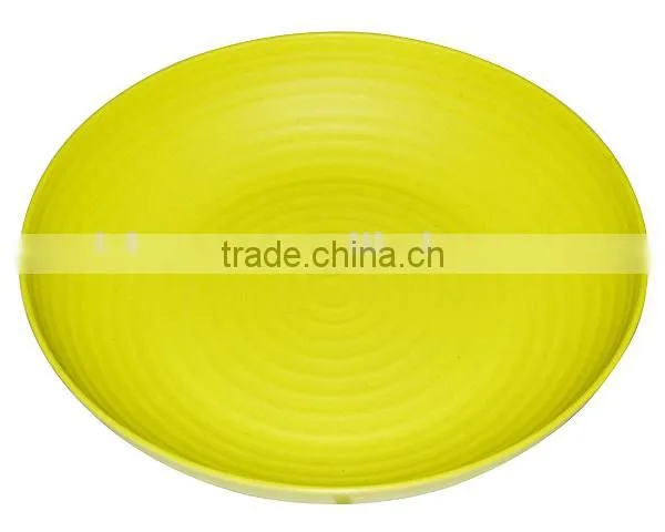 Hot Sell Bamboo Fiber Powder Food Plate photo-6