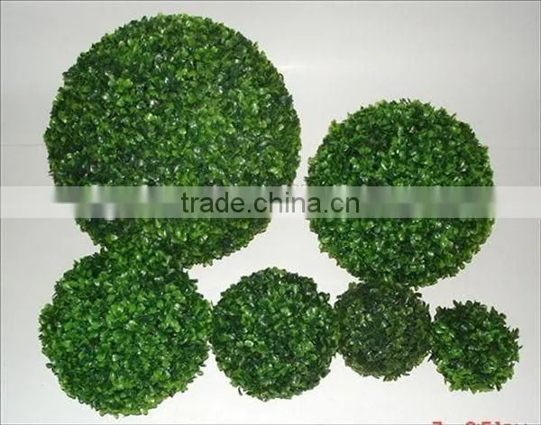 Factory Direct Sale Grass Ball Decorative Plastic Artificial Grass Topiary photo-5