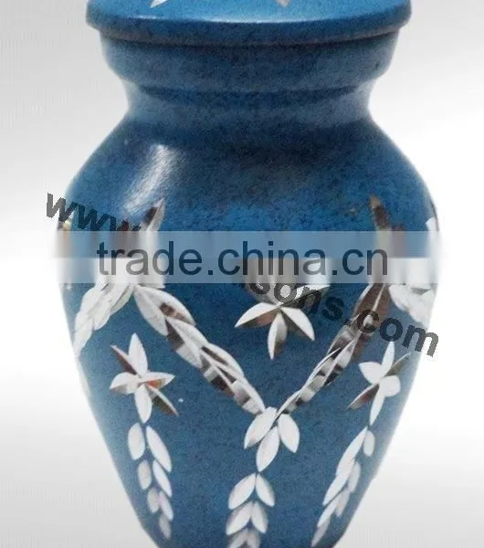 Fancy Urns Round | Export Quality Round Metal Urns | Cheap Urns for Dogs | Cheap Urns Offers photo-5