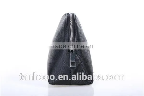 Sexy Women Real Leather Travel Cosmetic Bag, Beautiful Cosmetic Bag for Women photo-2