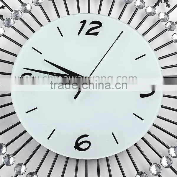 Stylish Wall Clock With Snow for Bedrooms photo-2
