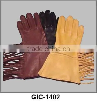 Yellow Gauntlet Gloves photo-4