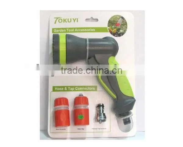 Garden Sprinkler With Hose and Connector,three Way Sprinkler photo-2