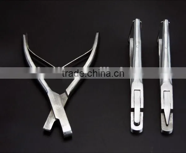V-Cut Ear Notcher Veterinary Instrument Stainless Steel U /V Type Ear Forceps Epidemic Prevention Ear Clamp Pincers photo-2