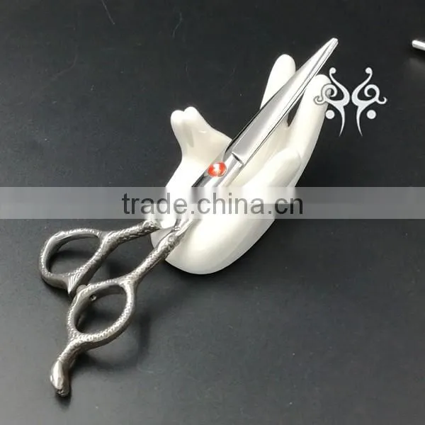 Hot Selling Japanese Cobalt Steel Hair Cutting Shears Convex Blade photo-2