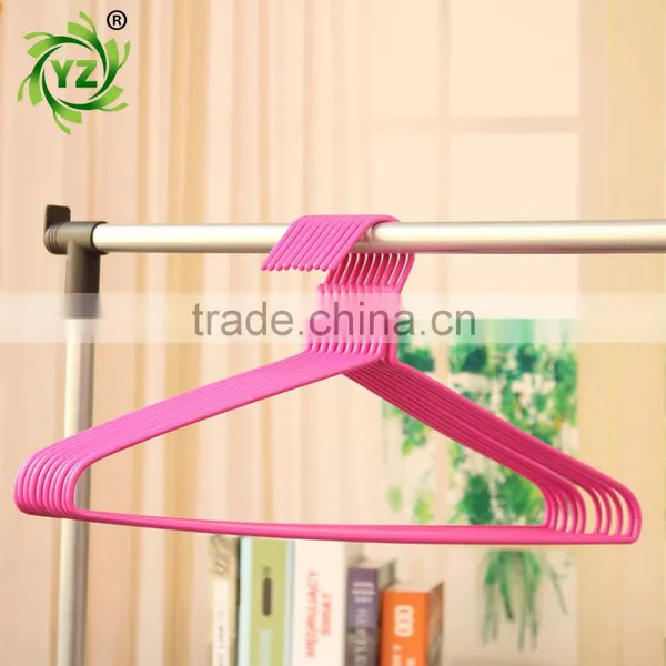 A174 High Quality Clothes Hanger /metal Pvc Coated Laundry Hanger photo-2