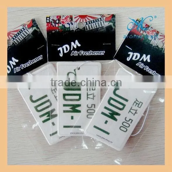 Customed Shape Popular Promotion Tobacco Scent Air Freshener photo-2