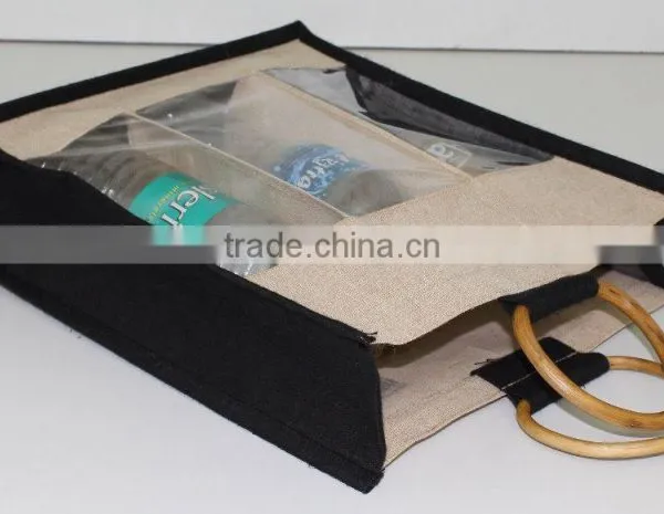 Excellent Quality Low Price Imported Wine Jute Tote Bag photo-4