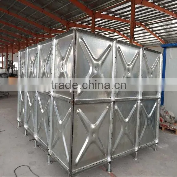 Thermal Insulation Press Steel Sectional Water Storage Tank in China photo-2