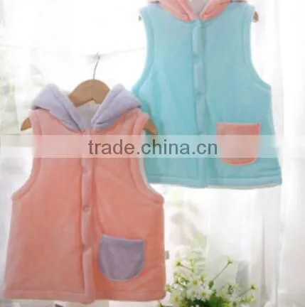 Fashional Organic Cotton Girl and Boy Baby Vest photo-2