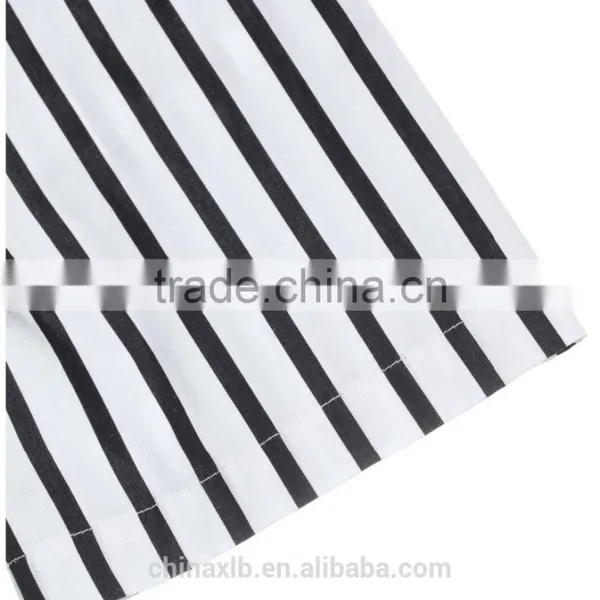 2016 Good Quality Promotional Custom Design Long-sleeved Cheap Plain Cotton Fabric Blank Black White t Shirt Women Quality photo-5