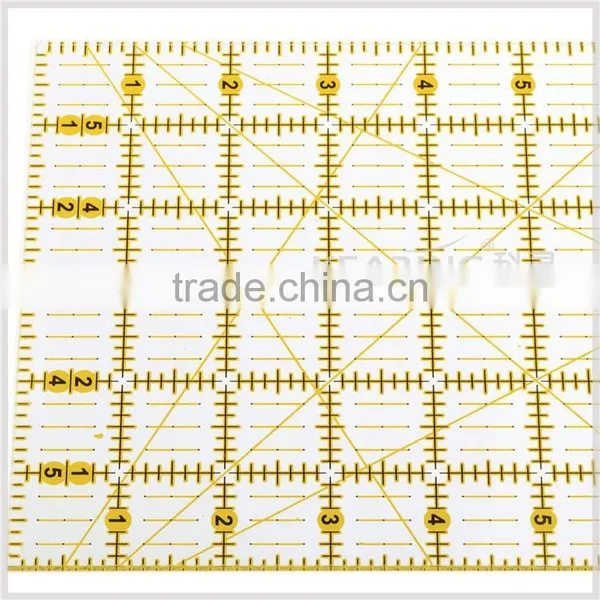 OEM Luxury Quilting Garment Ruler, 24'' * 6'' Acrylic Patchwork Ruler for Sewing Quilting # KPR2406 photo-3