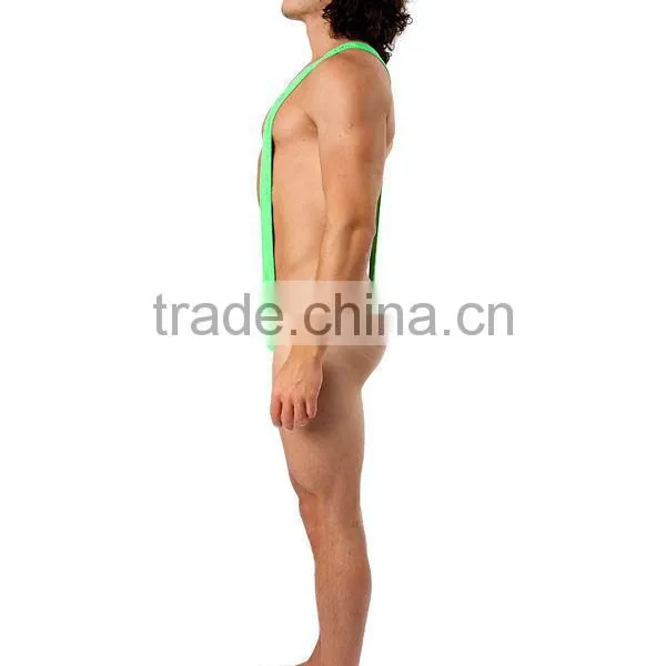 Borat Mankini Thong Swimsuit (Luminous Green) photo-2