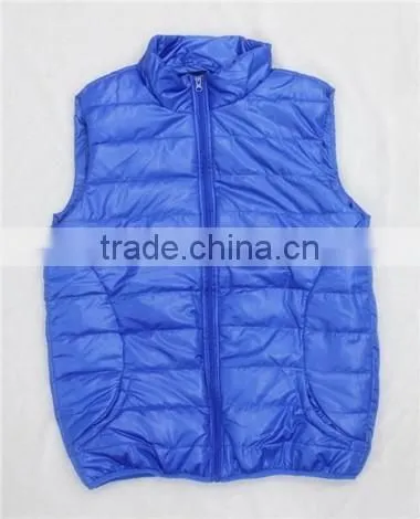 Hot Sale Fashion Blacket Padded Winter Sport Vest Jacket Men Waistcoat (MV130055) photo-3