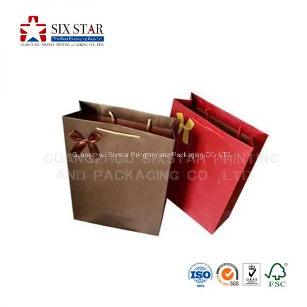 China Seller Customized Paper Gift Packaging Bags With Handmade Accessories photo-4