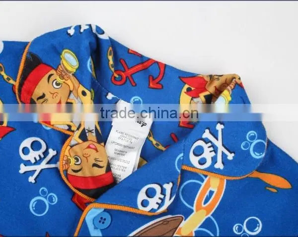 Printing Patent Licensing Boy Pajamas Sleeping Wear for Summer photo-3