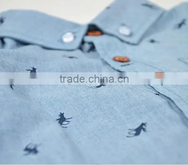 100% Cotton Soft Brand Best- Selling Printing Kid Shirt photo-6