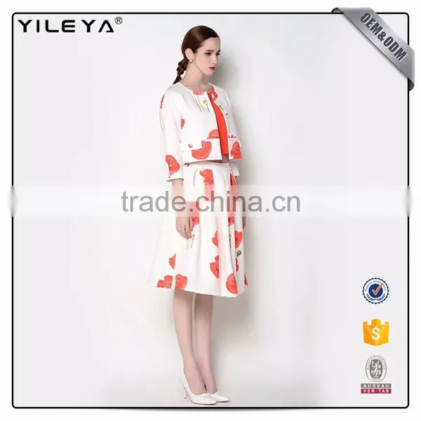 ODM & OEM Services Lovely Knee Length Cheap Pleated Skirts photo-6