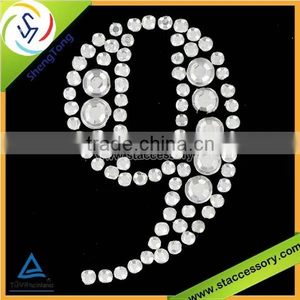 New Product Wholesale Glitter Rhinestone Sticker Rhinestone Wall Sticker photo-3