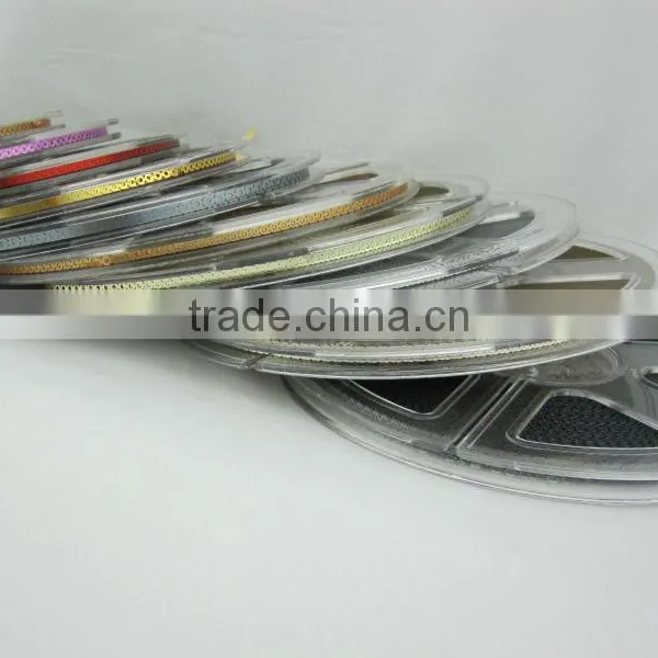 Spangle Sequins String in Roll CD Sequin Roll photo-5
