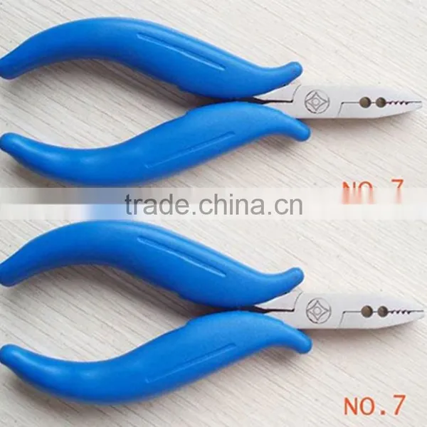 New Arrival Blue Color Fusion Hair Extension Pliers With Three Holes photo-2