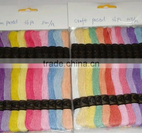 100% Similar DMC 447 Cotton Thread,cross Stitch,312cotton Thread,skein,yarn,knitting Yarn.making Yarn,hand Making Yarn.set.022-0 photo-5