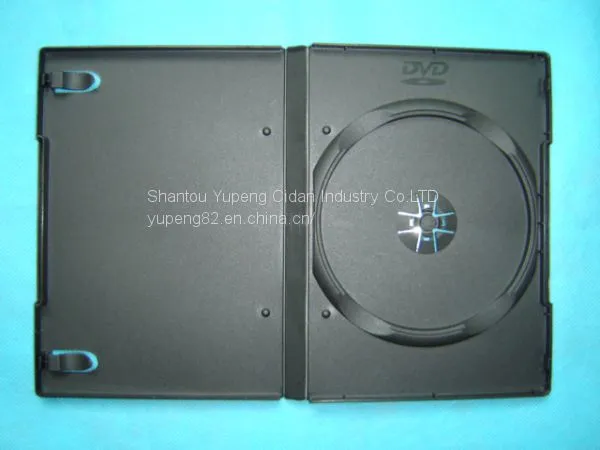 14mm DVD Case Dvd Box Dvd Cover Single Rectange Black Good Quality in Cheap Price photo-2