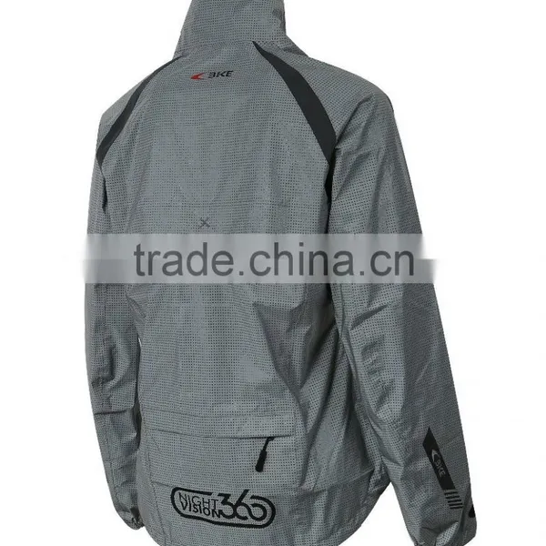Women's Reflective Waterproof NIGHT VISION 360 Cycling Jacket photo-2