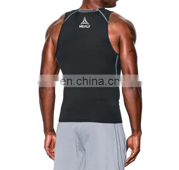 Custom Gym Vest Clothing Private Label Fitness Wear Men Sports Wholesale Tank Top photo-3