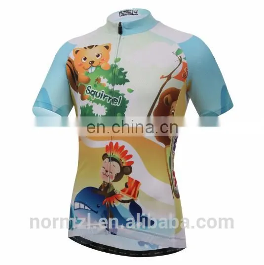 Comfortable Boys Children Cycling Jerseys Tight Bicycle Short Clothes Outdoor Sports Clothing For Kids photo-3