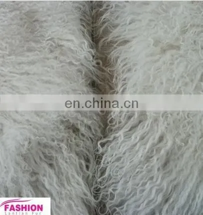 Beautiful Mongolian Lamb Fur Plates/High Quality Tibet Lamb Fur Plates photo-5