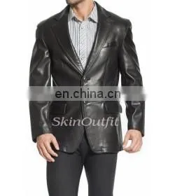 Mens Leather Blazers