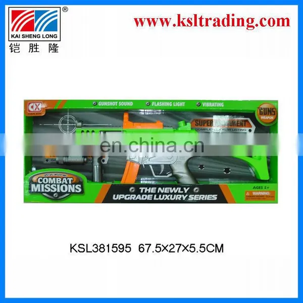B/O Guns Toys Kids Plastic Electronic Toy Guns