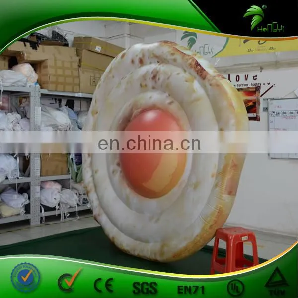 Customied Promotion Events Decorations Inflatable Fried Egg Balloon Type Replica Shape Egg photo-2