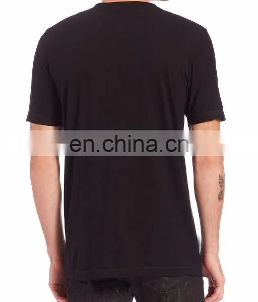 Plain o Neck Loose Fitted t Shirt Short Sleeve T-shirt Hood T-shirts photo-4