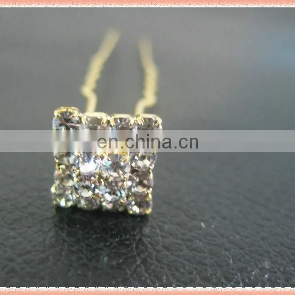 Fashion Clear Handmade Diamond Hairpins photo-4