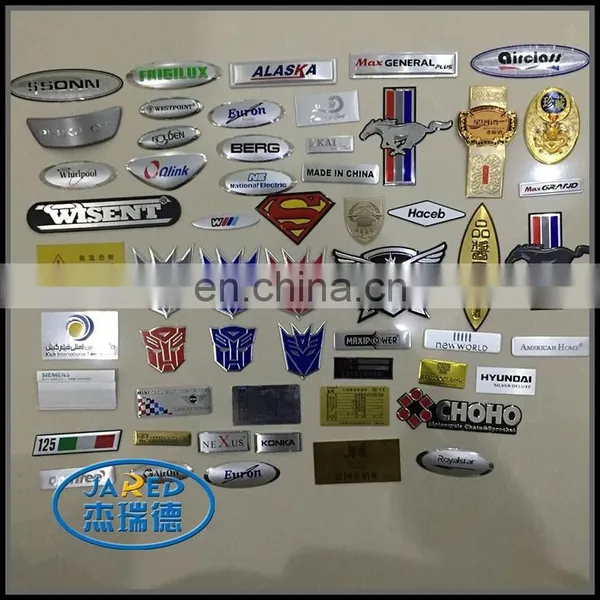 Metal Logo Badge Metal Plates Brand Logos for Handbag Car Logo Metal Badge photo-4