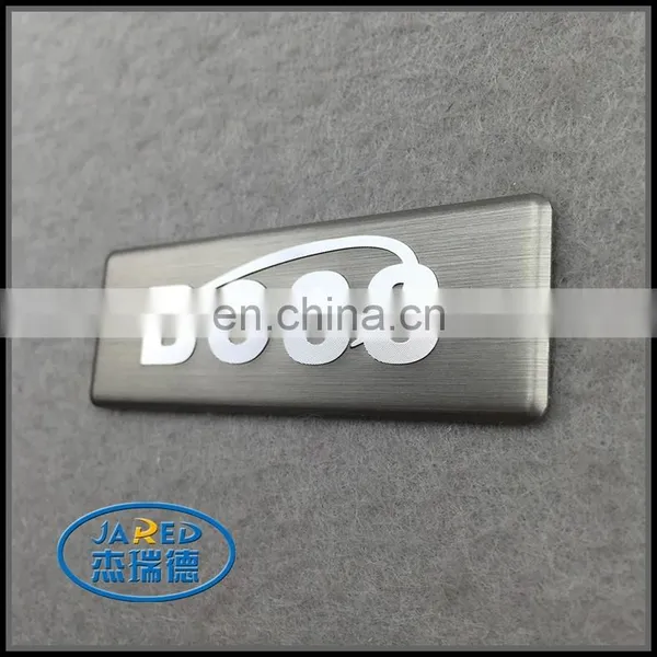 Custom Metal Embossed Aluminum Nameplate Label for Appliance photo-2