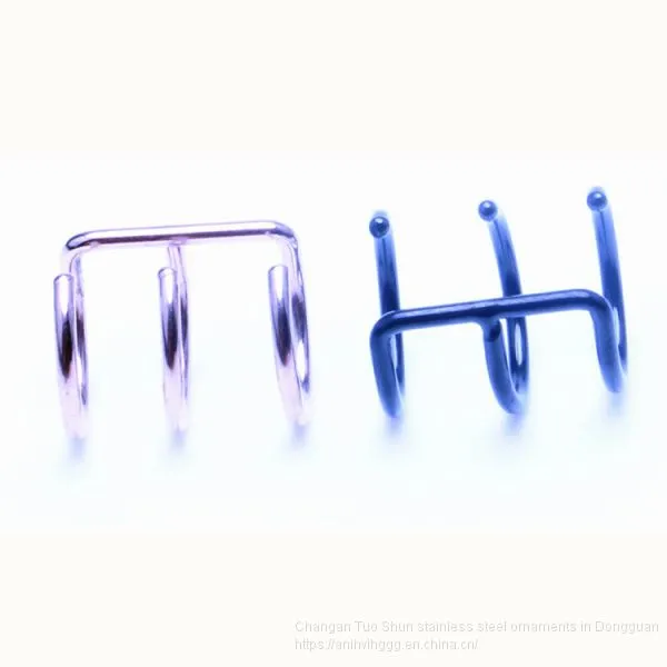 Foreign Trade Accessories European and American Wind U Ear Clip Nose Clip no Ear Pierced Factory Wholesale photo-3