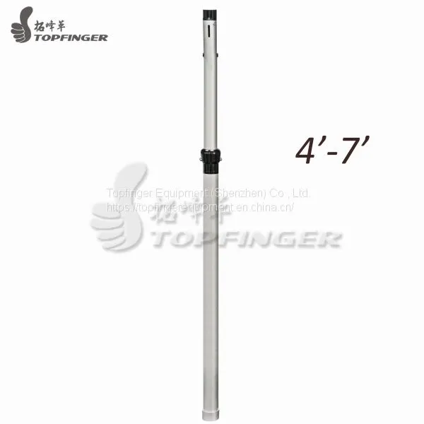 2 Section 4'-7' Adjustable Upright Pipe And Drape For Sale photo-3