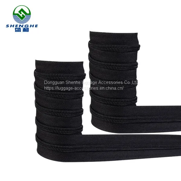 Professional Plain Weave Nylon Custom Luggage Zipper photo-3