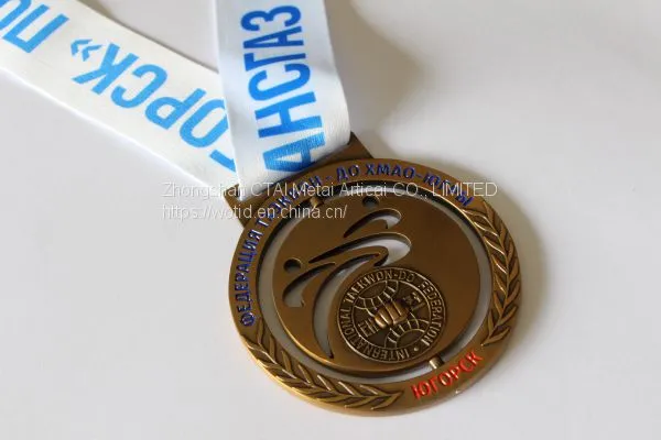 Newest Hot Sale Black Color Sport Stopwatch Medal for Souvenir. photo-3